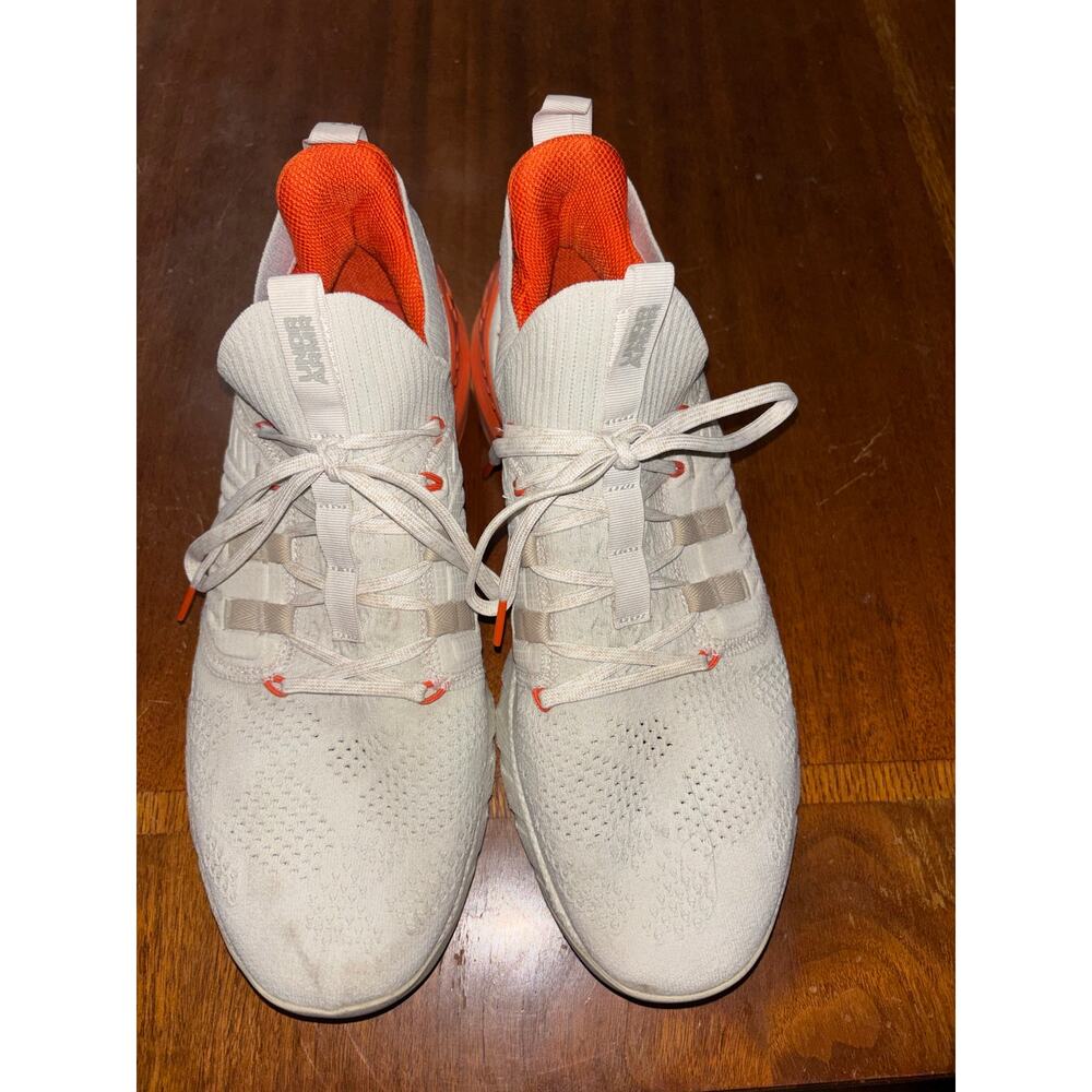 Under Armour Project Rock 3 'Summit White Rogue Orange' (men’s size 12) - Picture 3 of 7